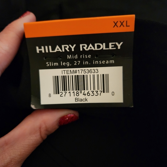 BNWT Hilary Radley black dress pants - Picture 6 of 6